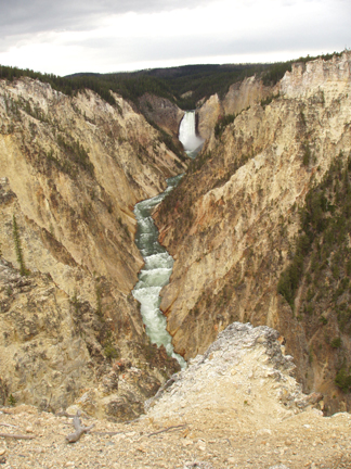 Upper falls from Artist's Point